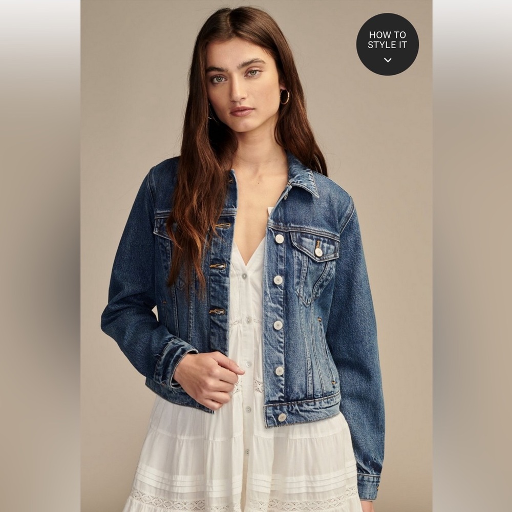 Lucky Brand Classic Denim Jean Jacket